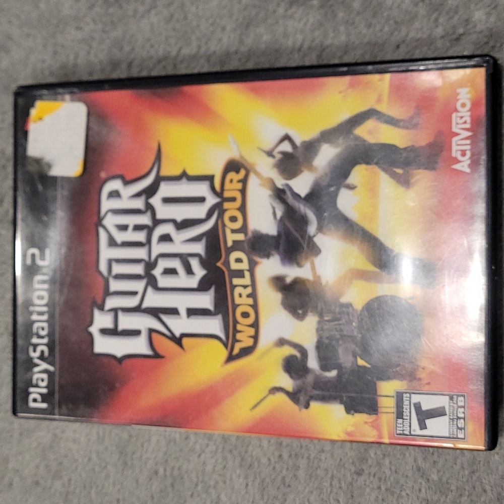 PS2 Guitar Hero: World Tour